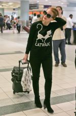 JESSICA CHASTAIN at Los Angeles International Airport 09/10/2015