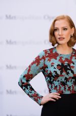 JESSICA CHASTAIN at Otello Opening Night at Metropolitan Opera House in New York 09/21/2015