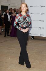JESSICA CHASTAIN at Otello Opening Night at Metropolitan Opera House in New York 09/21/2015