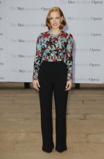 JESSICA CHASTAIN at Otello Opening Night at Metropolitan Opera House in New York 09/21/2015