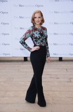 JESSICA CHASTAIN at Otello Opening Night at Metropolitan Opera House in New York 09/21/2015