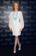JESSICA CHASTAIN at Piaget Store Opening in Milan 09/15/2015
