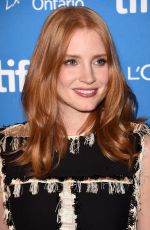 JESSICA CHASTAIN at The Martian Photocall at 2015 TIFF in Toronto 09/11/2015