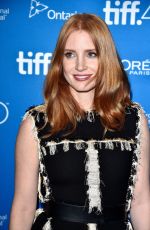 JESSICA CHASTAIN at The Martian Photocall at 2015 TIFF in Toronto 09/11/2015