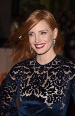JESSICA CHASTAIN at The Martian PRemiere at 2015 Toronto International Film Festival 09/11/2015