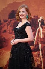 JESSICA CHASTAIN at The Martian Premiere in London 09/24/2015