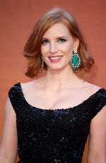 JESSICA CHASTAIN at The Martian Premiere in London 09/24/2015