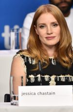 JESSICA CHASTAIN at The Martian Press Conference at 2015 TIFF 09/11/2015