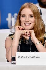 JESSICA CHASTAIN at The Martian Press Conference at 2015 TIFF 09/11/2015