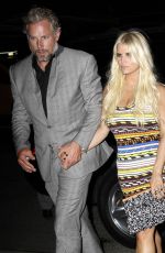 JESSICA SIMPSON Night Out in New York 09/08/2015
