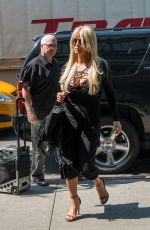 JESSICA SIMPSON Out and About in New York 09/08/2015