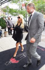 JESSICA SIMPSON Out and About in New York 09/10/2015