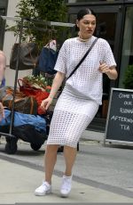 JESSIE J Leaves Her Hotel in New York 09/04/2015