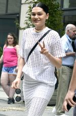 JESSIE J Leaves Her Hotel in New York 09/04/2015