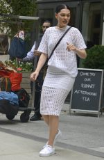 JESSIE J Leaves Her Hotel in New York 09/04/2015