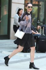 JESSIE JE Out and About in New York 09/03/2015