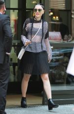 JESSIE JE Out and About in New York 09/03/2015