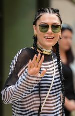 JESSIE JE Out and About in New York 09/03/2015