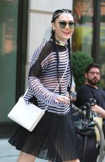 JESSIE JE Out and About in New York 09/03/2015