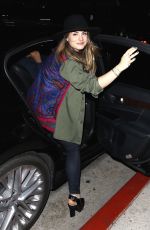 JOANNA JOJO LEVESQUE Night out in Hollywood 09/24/2015