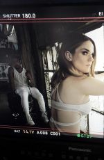 JOANNA JOJO LEVESQUE on the Set of Her When Love Hurts Music Video 09/01/2015