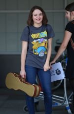 JOEY KING Arrives at Airport in Montreal 09/06/2015