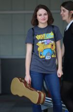 JOEY KING Arrives at Airport in Montreal 09/06/2015