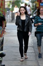 JOEY KING on the Set of Going in Style in New York 09/04/2015