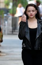 JOEY KING on the Set of Going in Style in New York 09/04/2015