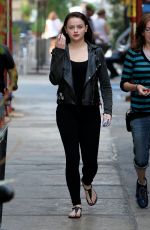 JOEY KING on the Set of Going in Style in New York 09/04/2015