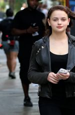 JOEY KING on the Set of Going in Style in New York 09/04/2015