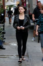 JOEY KING on the Set of Going in Style in New York 09/04/2015