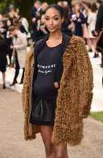 JOURDAN DUNN at Burberry Prorsum Fashion Show in London 09/21/2015