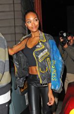 JOURDAN DUNN at Love Magazine Party in London 09/21/2015