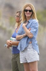JULIA ROBERTS Out at a Park in Malibu 09/12/2015