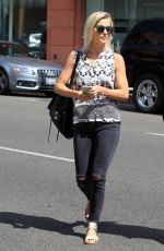 JULIANNE HOUGH at a Nail Salon in Beverly Hills 09/03/2015