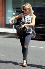 JULIANNE HOUGH at a Nail Salon in Beverly Hills 09/03/2015