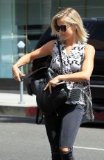 JULIANNE HOUGH at a Nail Salon in Beverly Hills 09/03/2015