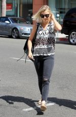 JULIANNE HOUGH at a Nail Salon in Beverly Hills 09/03/2015