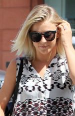JULIANNE HOUGH at a Nail Salon in Beverly Hills 09/03/2015