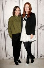 JULIANNE MOORE and ELLEN PAGE at Freeheld AOL Build Speaker Series 09/28/2015