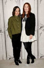 JULIANNE MOORE and ELLEN PAGE at Freeheld AOL Build Speaker Series 09/28/2015