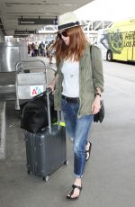JULIANNE MOORE Arrives at LAX Airport in Los Angeles 09/04/2015