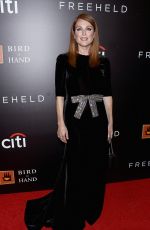 JULIANNE MOORE at Freeheld Premiere in New York 09/28/2015