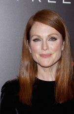 JULIANNE MOORE at Freeheld Premiere in New York 09/28/2015