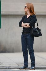 JULIANNE MOORE Out and About in New York 09/22/2015