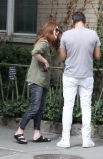 JULIANNE MOORE Out in New York 09/20/2015