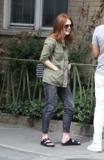 JULIANNE MOORE Out in New York 09/20/2015
