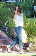JULIETTE LEWIS Leaves a Baby Shower in Hancock Park 09/27/2015