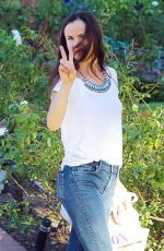 JULIETTE LEWIS Leaves a Baby Shower in Hancock Park 09/27/2015